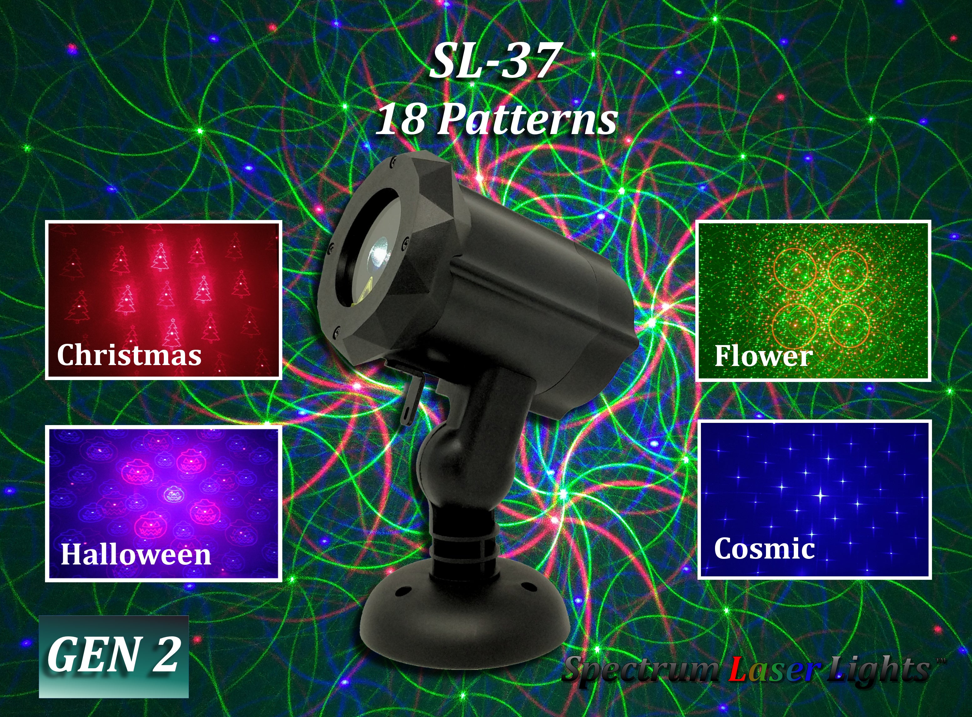 Christmas laser light clearance machine